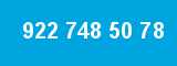 922 748 50 78 922 748 50 78